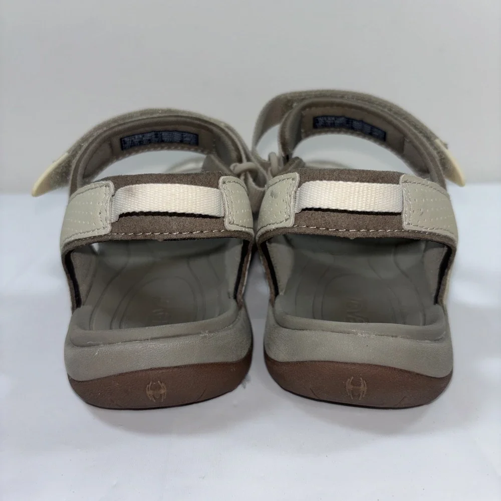 Teva Shoes Womens 9.5 Taupe Tirra CT Ankle Straps Numa Print Mesh Closed 1106837